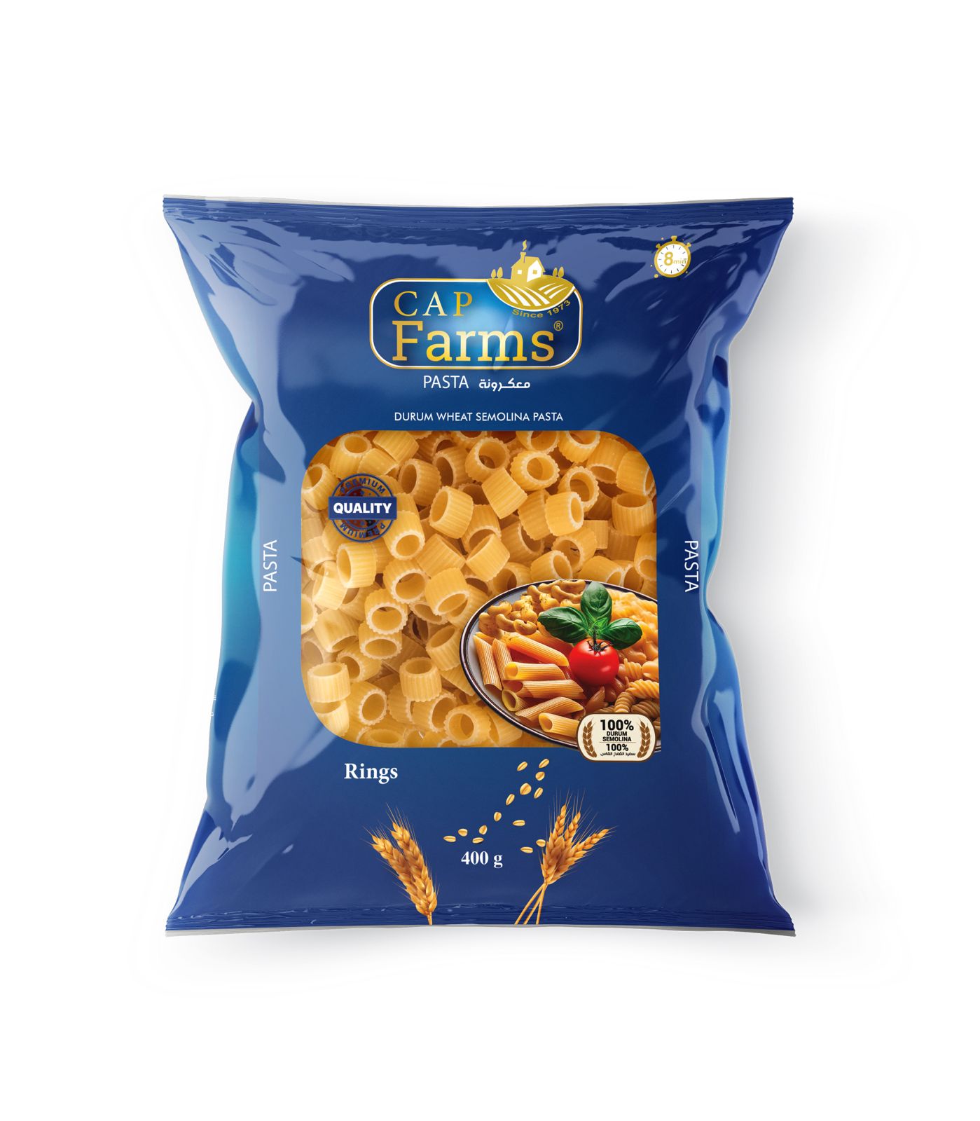 CAP FARMS Pasta Rings 400g – Cap Farms